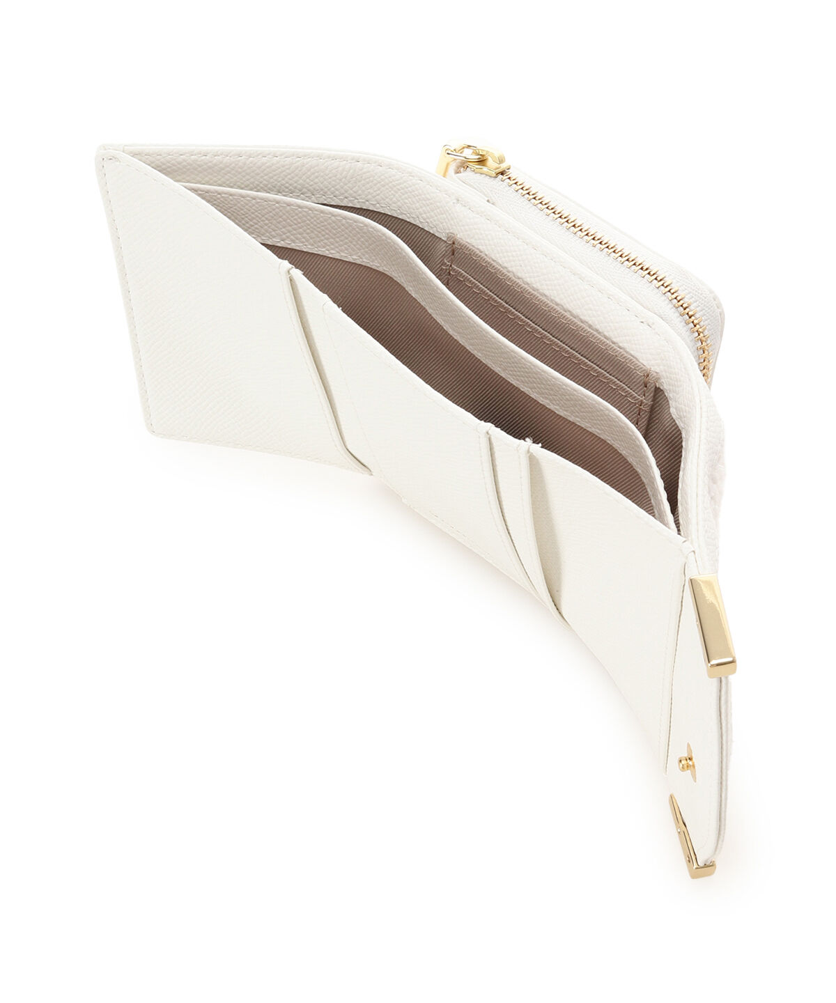 Samantha Vega「ツイードダイヤカット折財布」|財布|