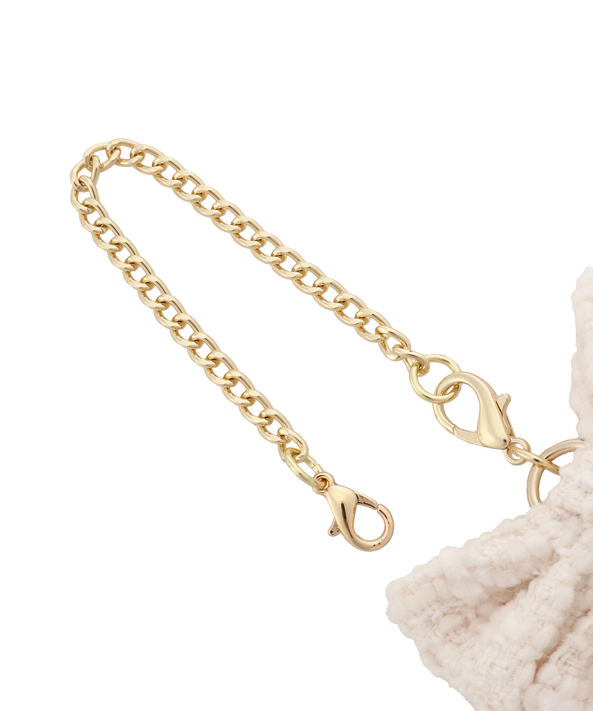 Samantha Vega「パールラメツイード2WAYチャーム」|チャーム・キーホルダー|