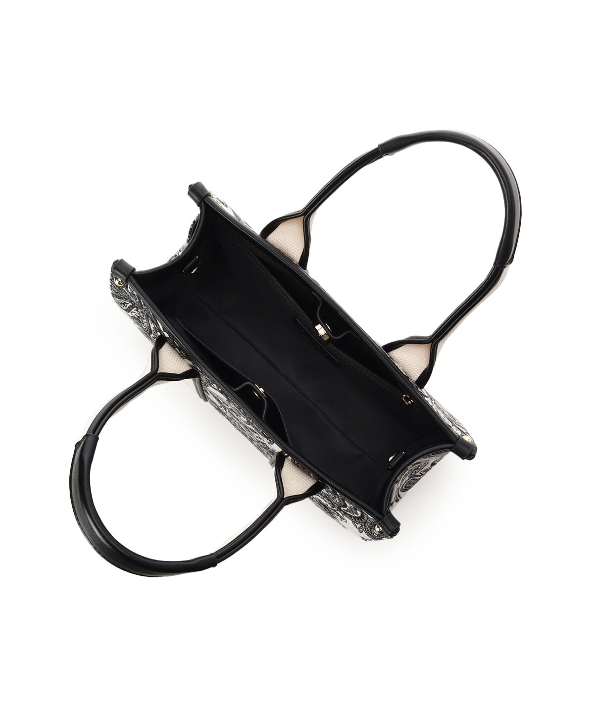 Samantha Vega「ロゴテープジャガード調トートバッグ（小）」|ハンドバッグ|