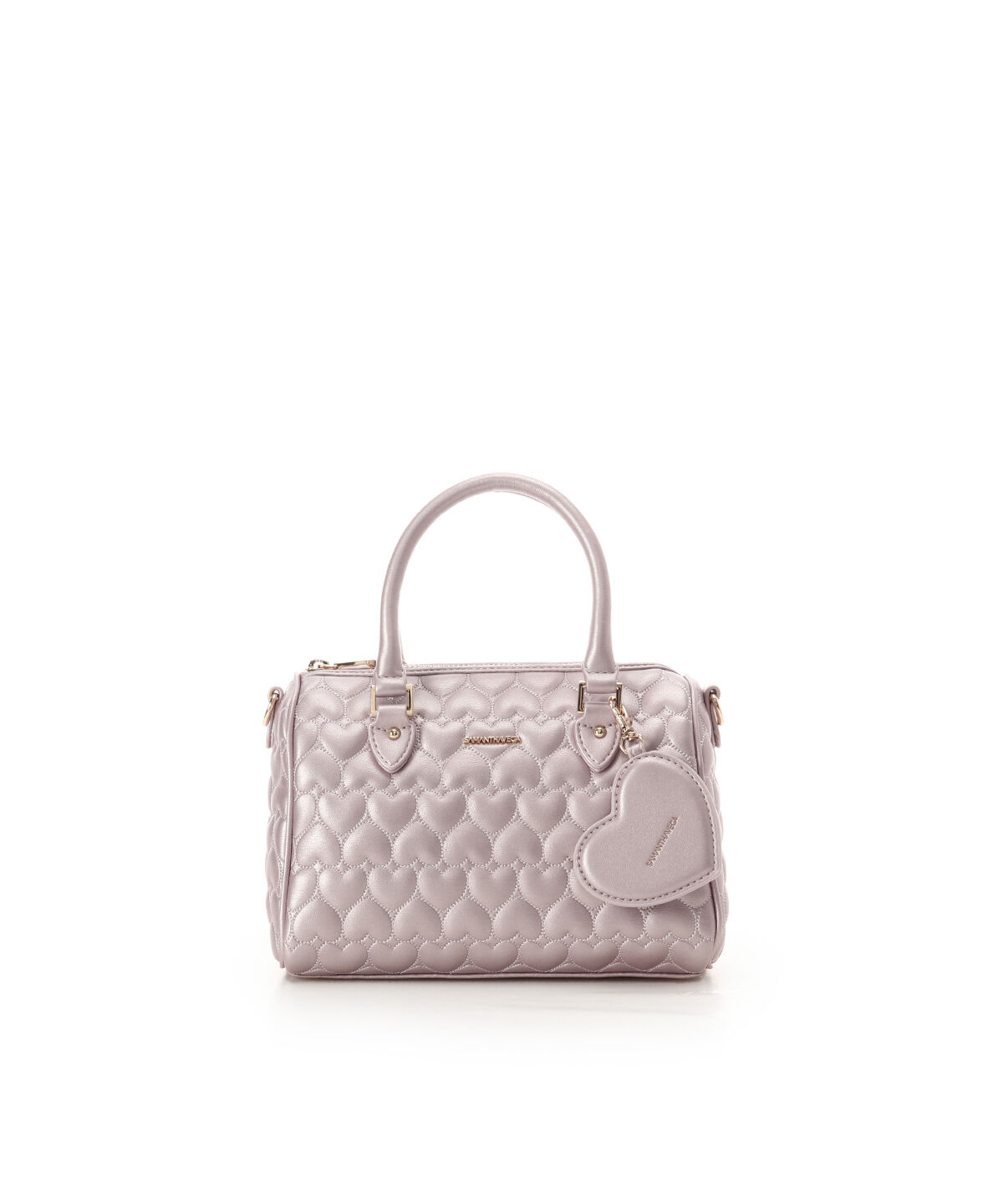 Samantha Vega「■ｵﾝﾗｲﾝｼｮｯﾌﾟ&一部店舗限定■ｴﾀｰﾅﾙﾊｰﾄｷﾙﾄﾐﾆﾎﾞ」|ボストンバッグ|ラベンダー