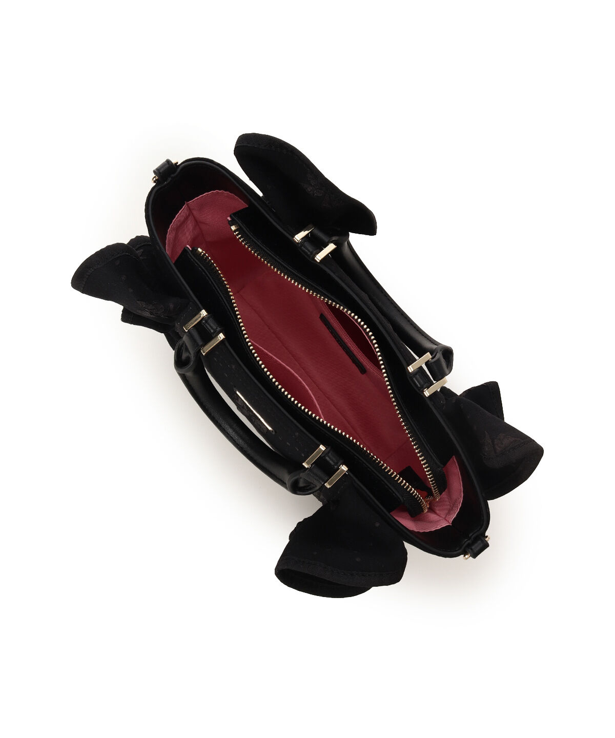 Samantha Vega「リボンフリルハンドバッグ」|ハンドバッグ|