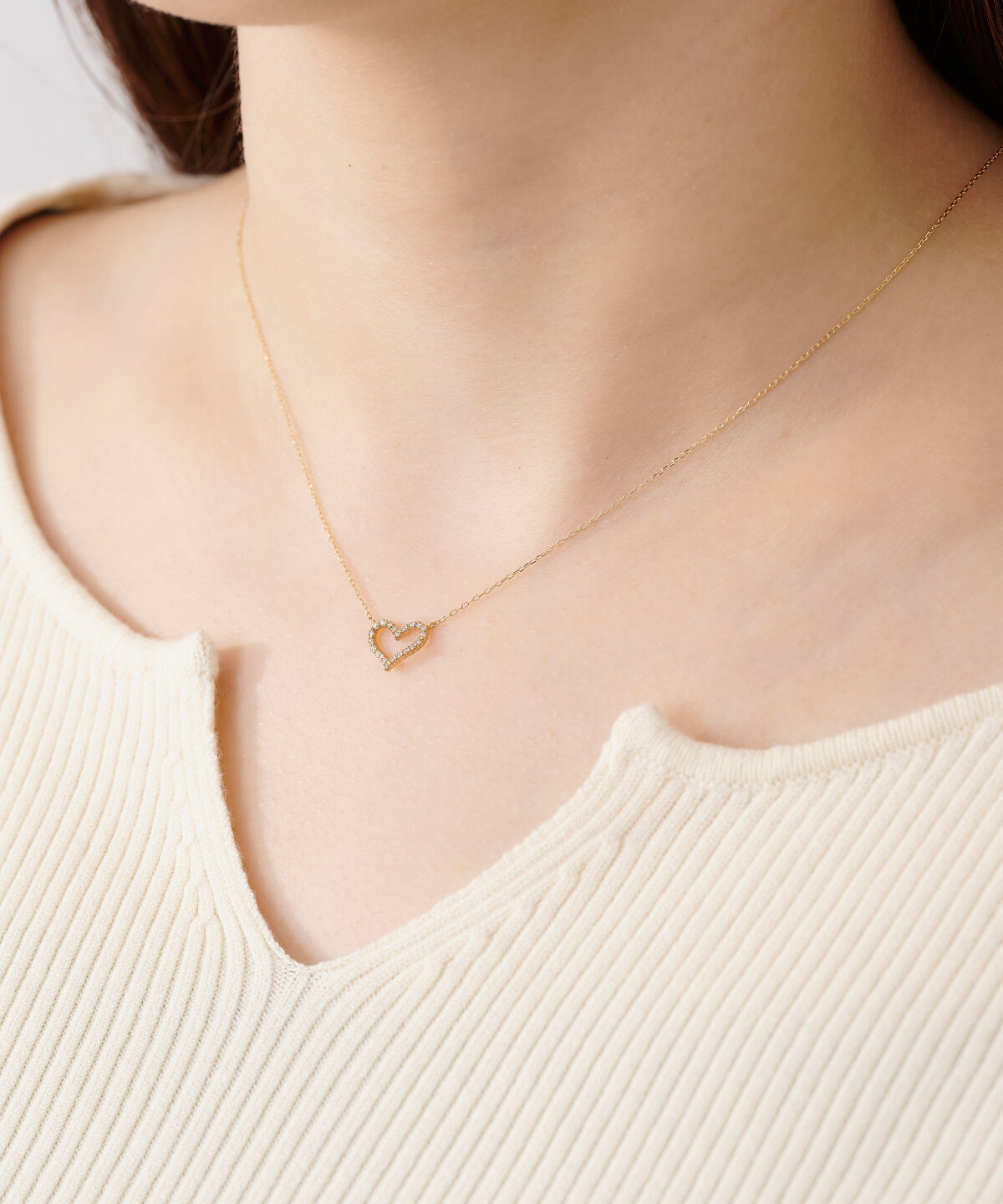 Samantha Tiara「K18YG Infinity Love feel ネックレス」|ネックレス|