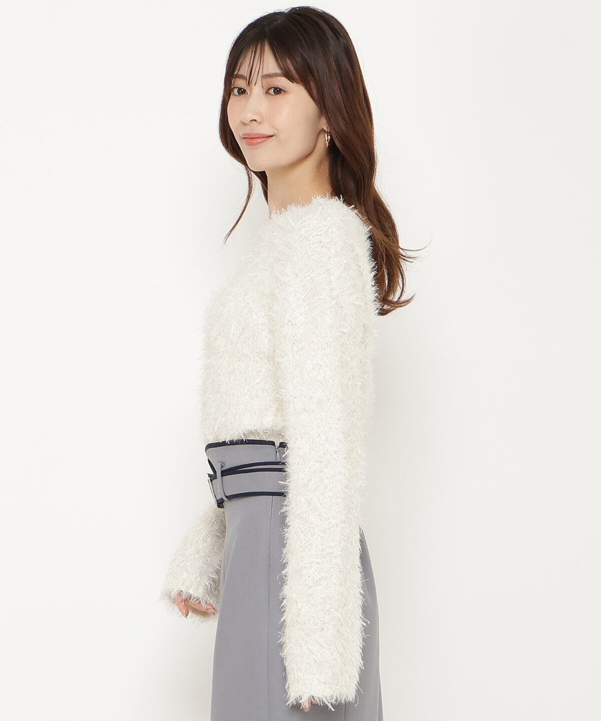 アンドクチュール「ふわニットプルオーバー」|ニット・セーター|