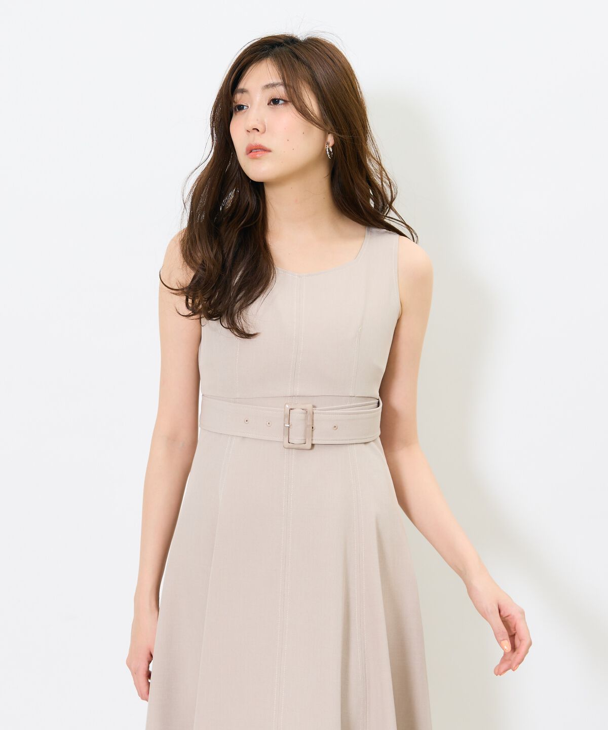 アンドクチュール「トレンチライクアンサンブルワンピース」|ワンピース|