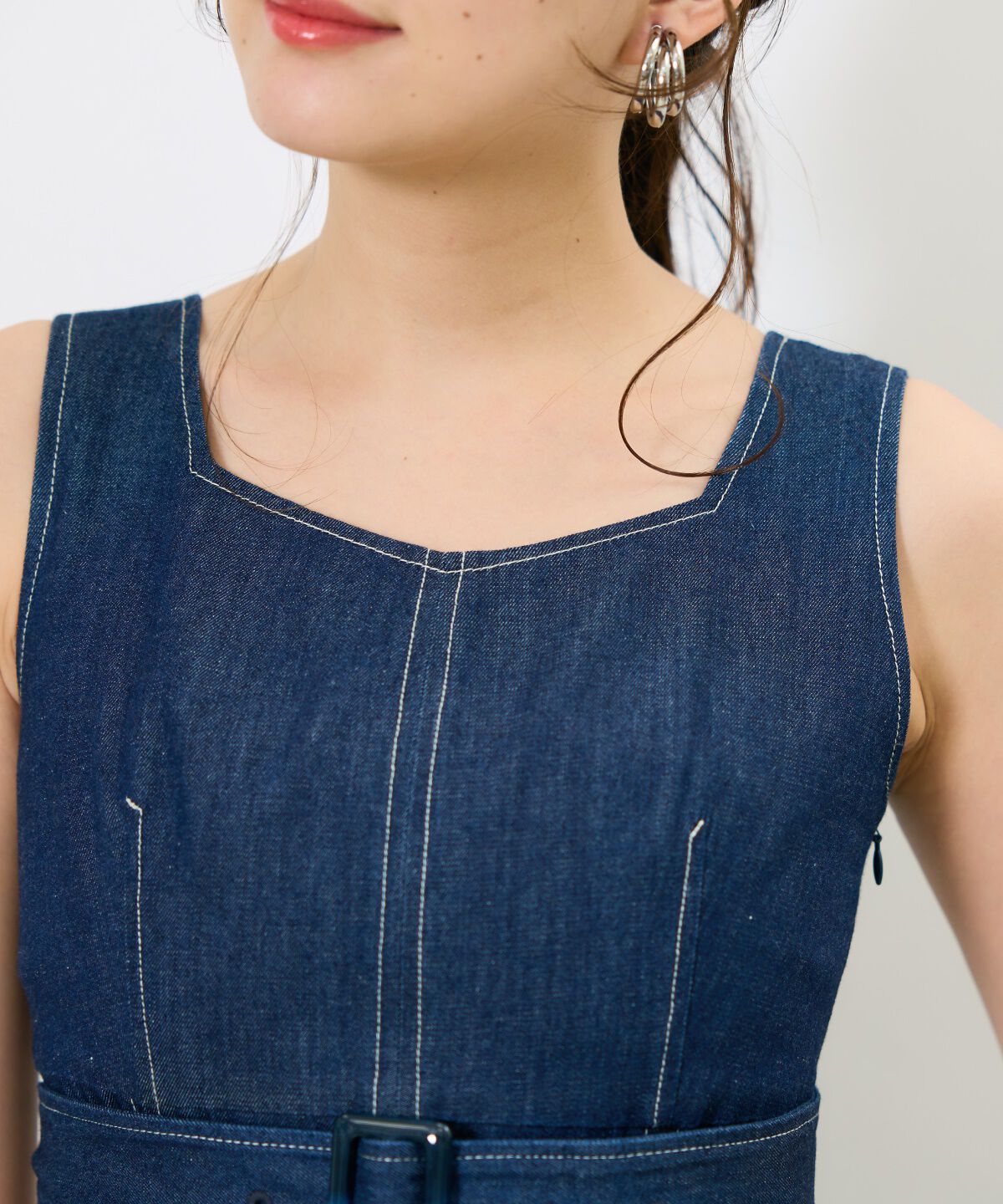 アンドクチュール「トレンチライクアンサンブルワンピース」|ワンピース|