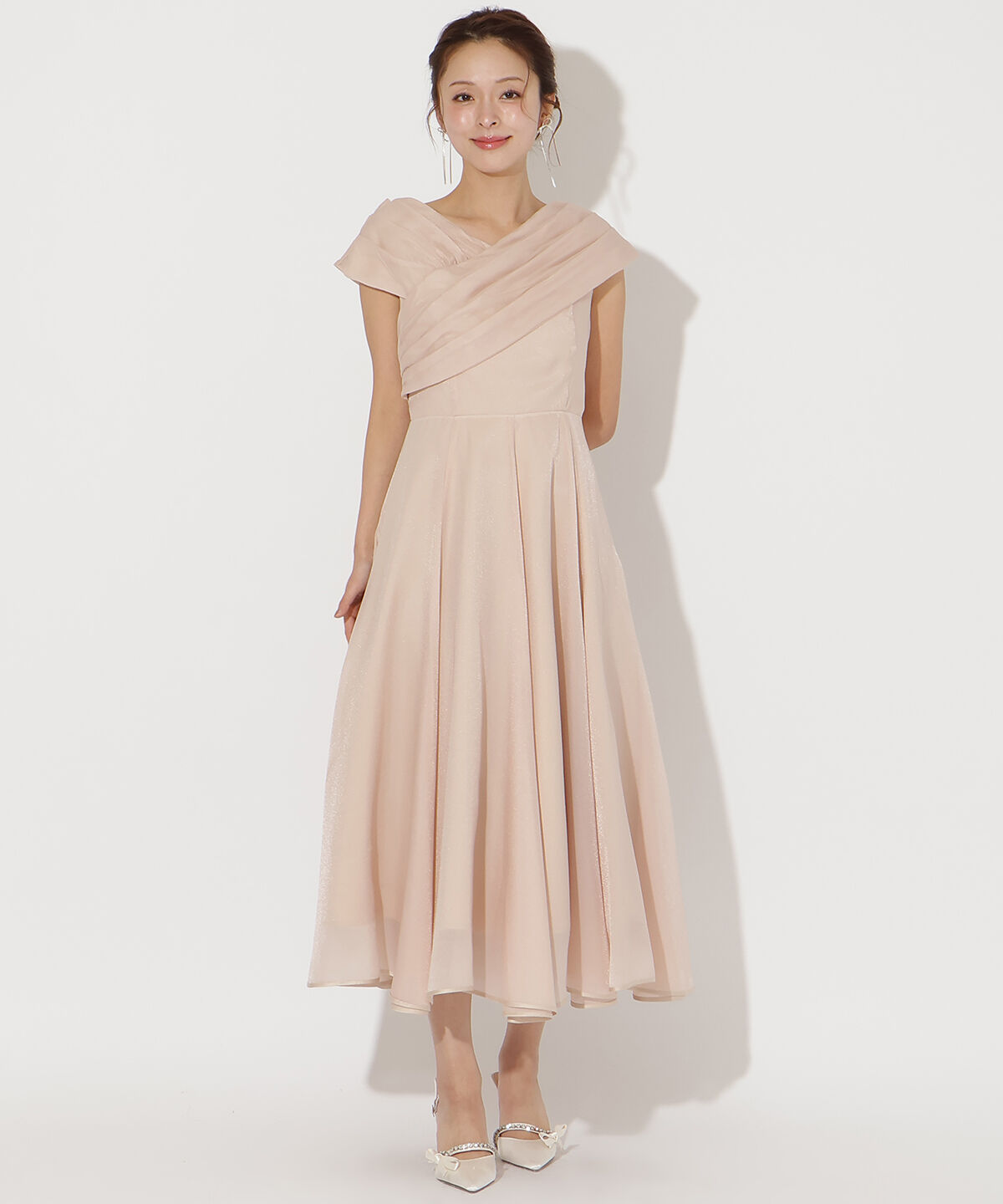 アンドクチュール「チュールカシュクールドレス」|ドレス|