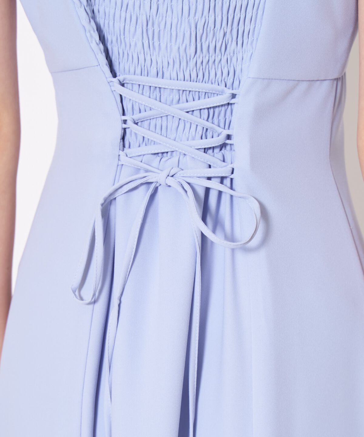 アンドクチュール「サテントリミングブラウス&times;ドレス」|ドレス|