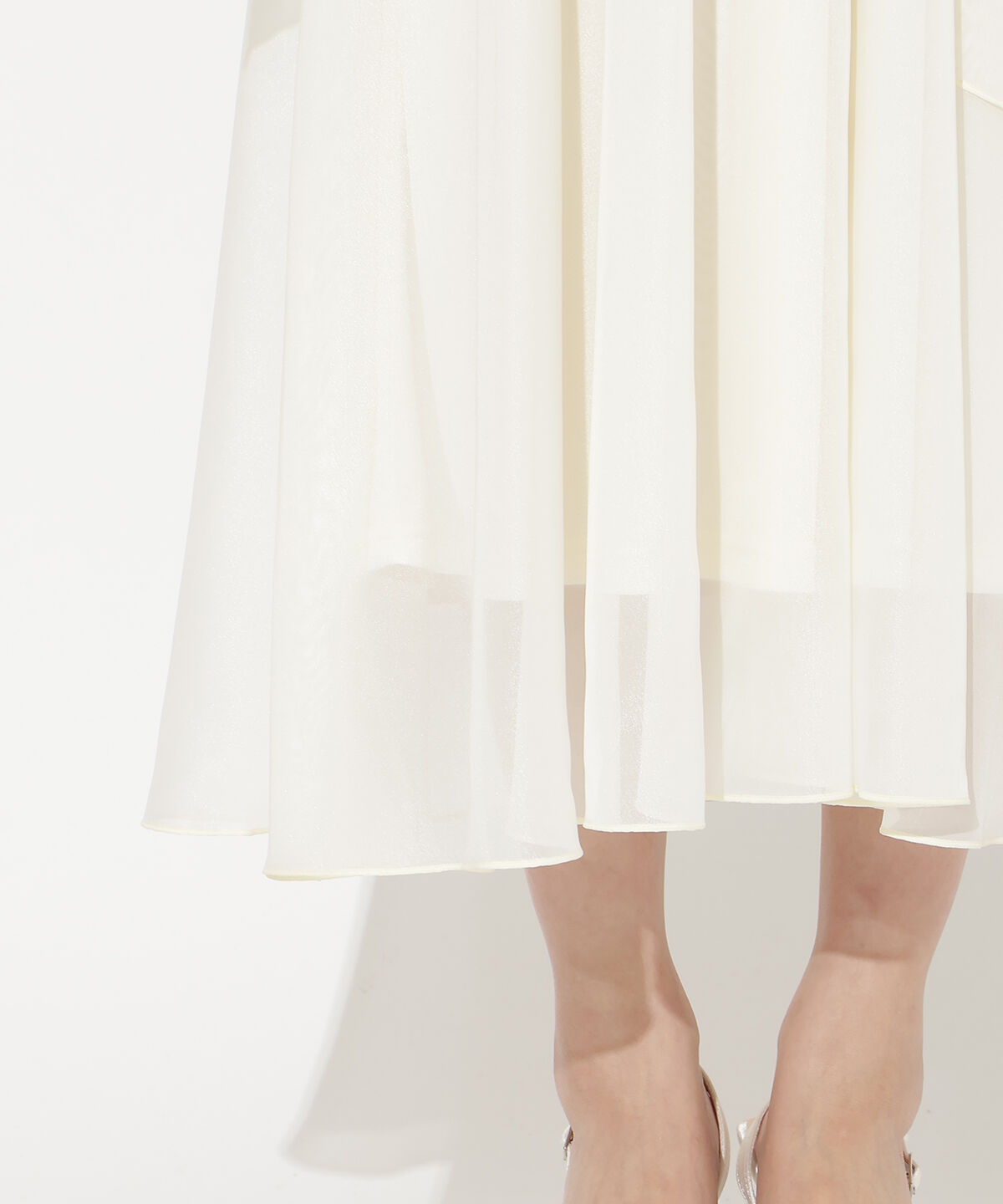 アンドクチュール「リボン付きニットドッキングワンピース」|ワンピース|