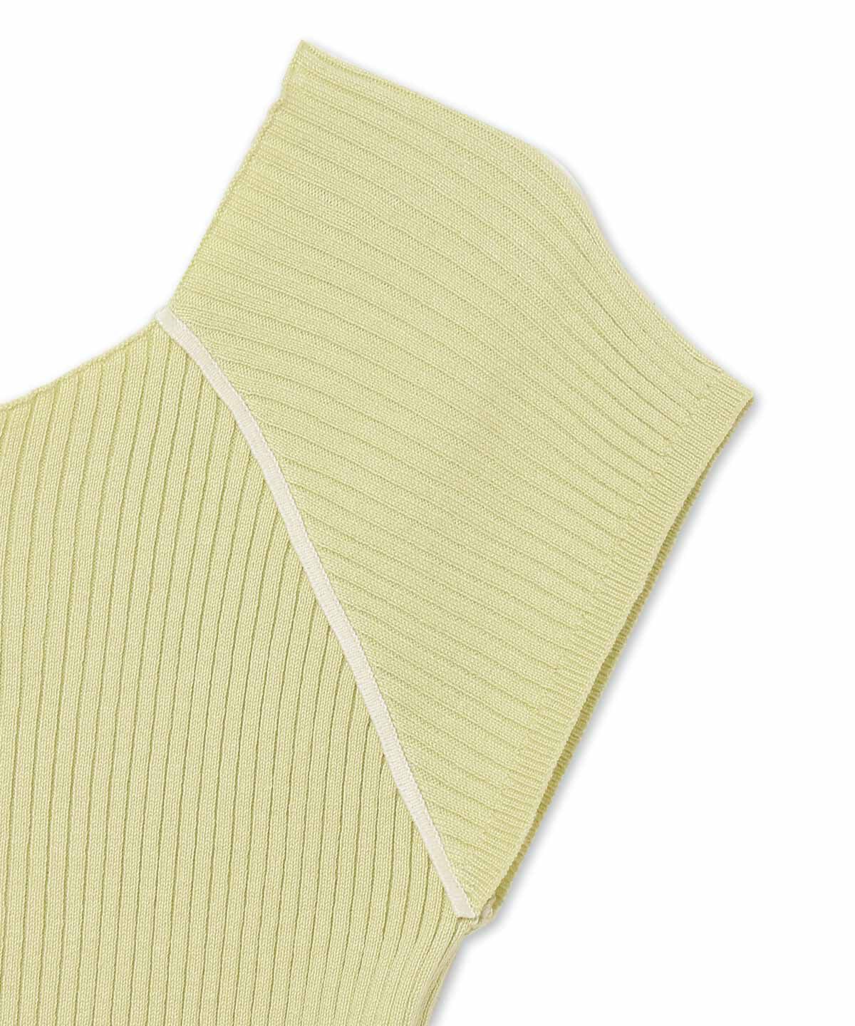 REDYAZEL「ラインフレンチスリーブニットプルオーバー」|ニット・セーター|