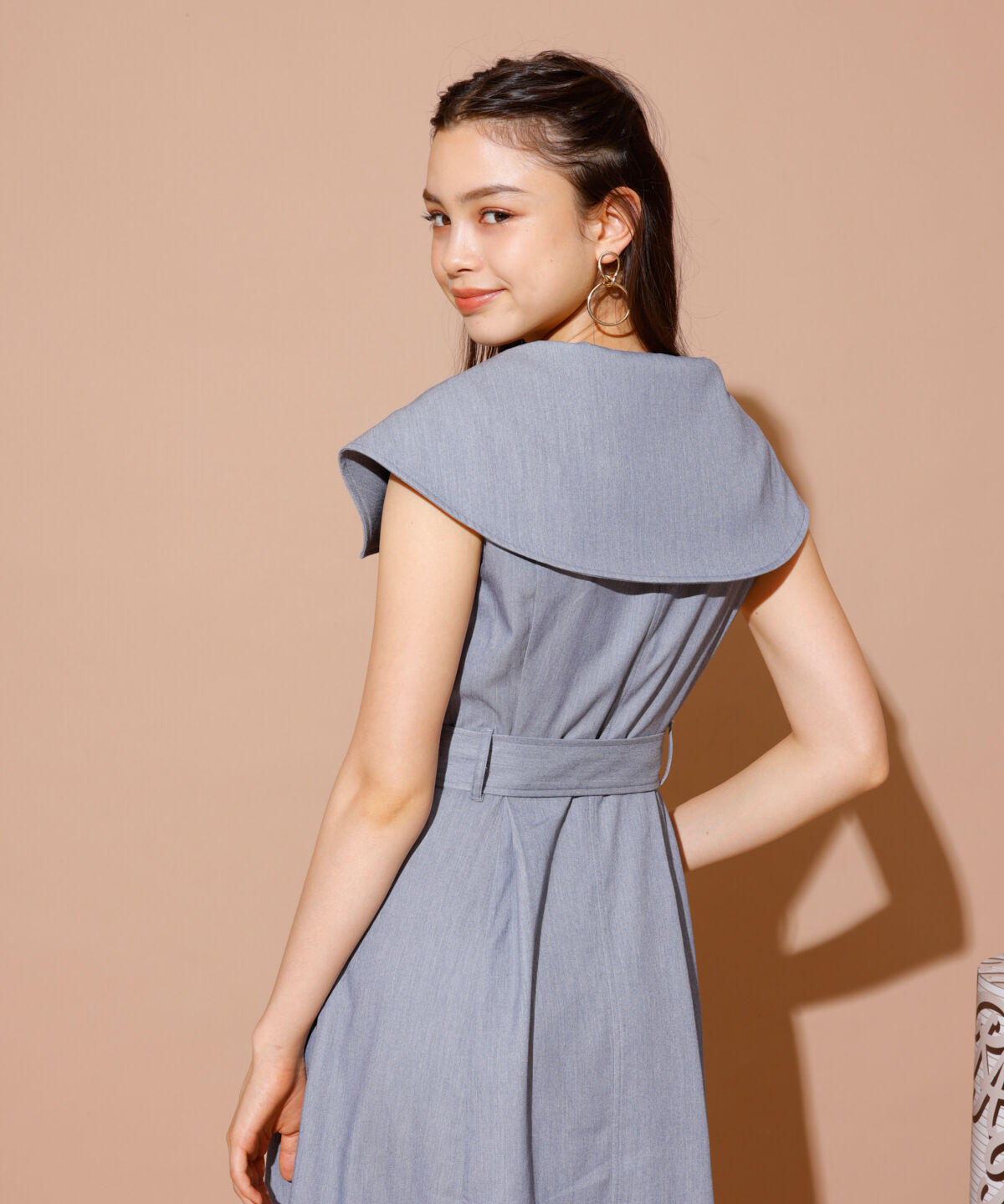 REDYAZEL「ノースリーブフレアワンピース」|ワンピース|