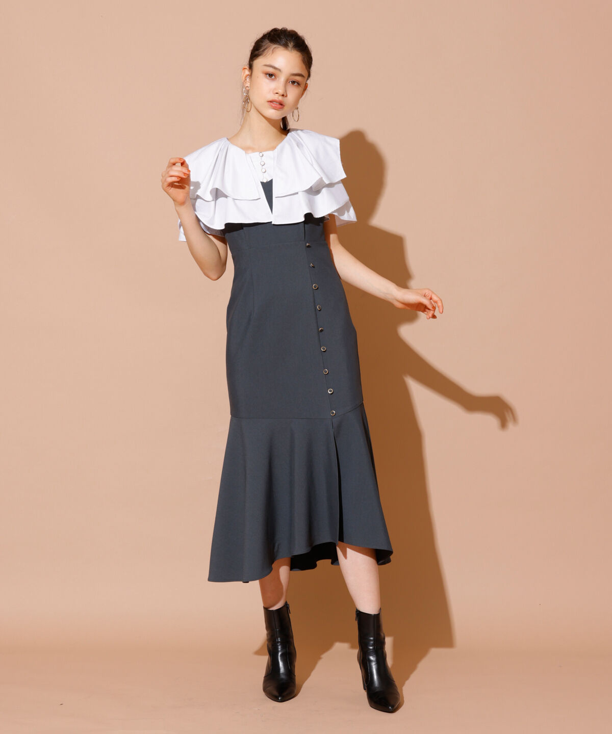 REDYAZEL「マーメイドキャミワンピース」|ワンピース|