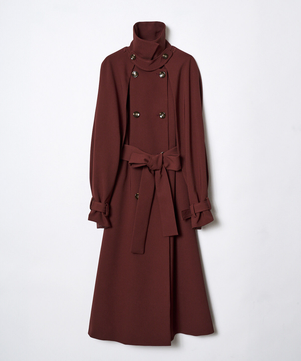 REDYAZEL「2WAYダブルロングコート」|ステンカラーコート|