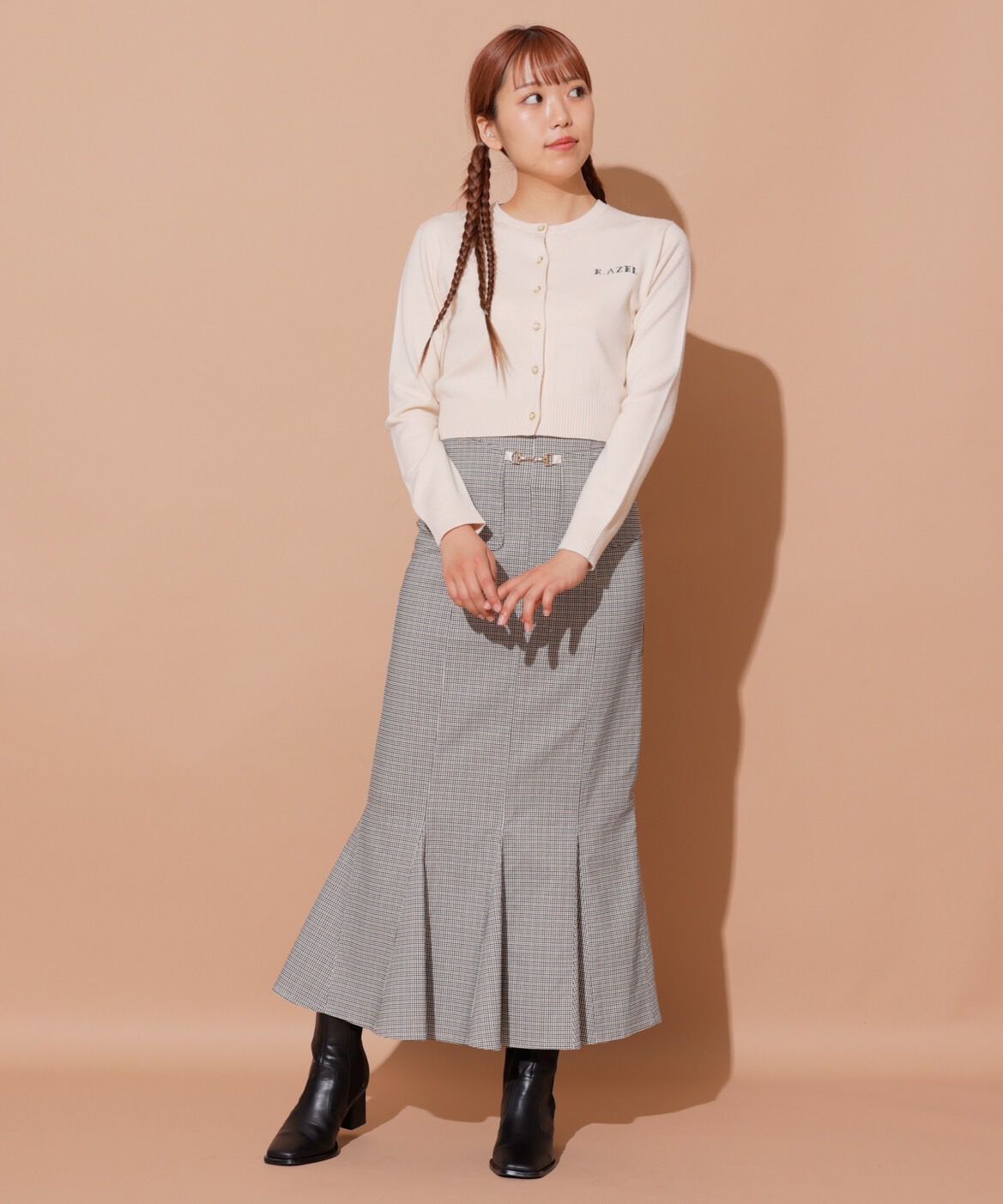 REDYAZEL「ビット付きマーメイドスカート」|タイト|