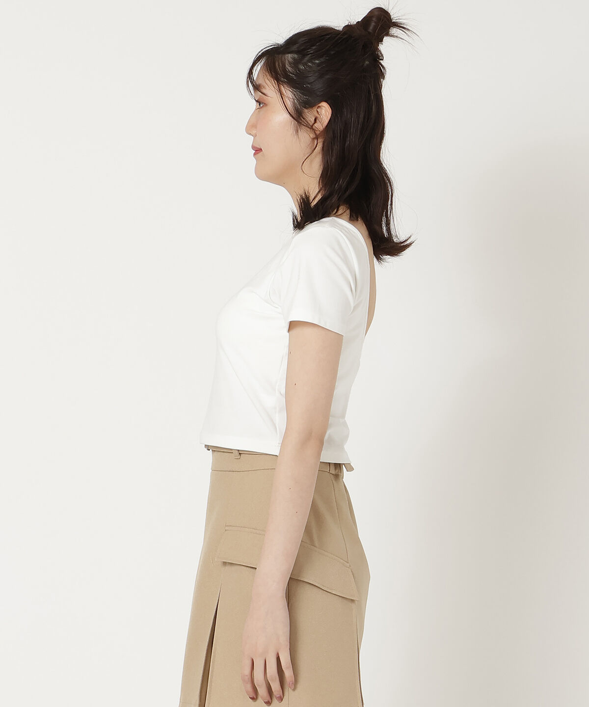 REDYAZEL「カップ付きTシャツ」|Tシャツ・カットソー|