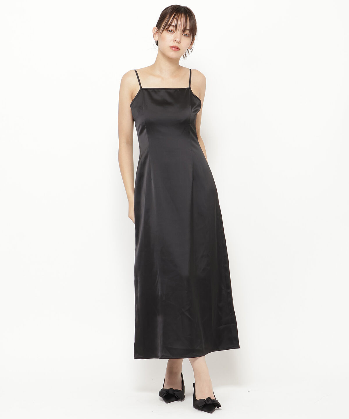 REDYAZEL「シアーブラウス＆キャミワンピースセット」|ワンピース|