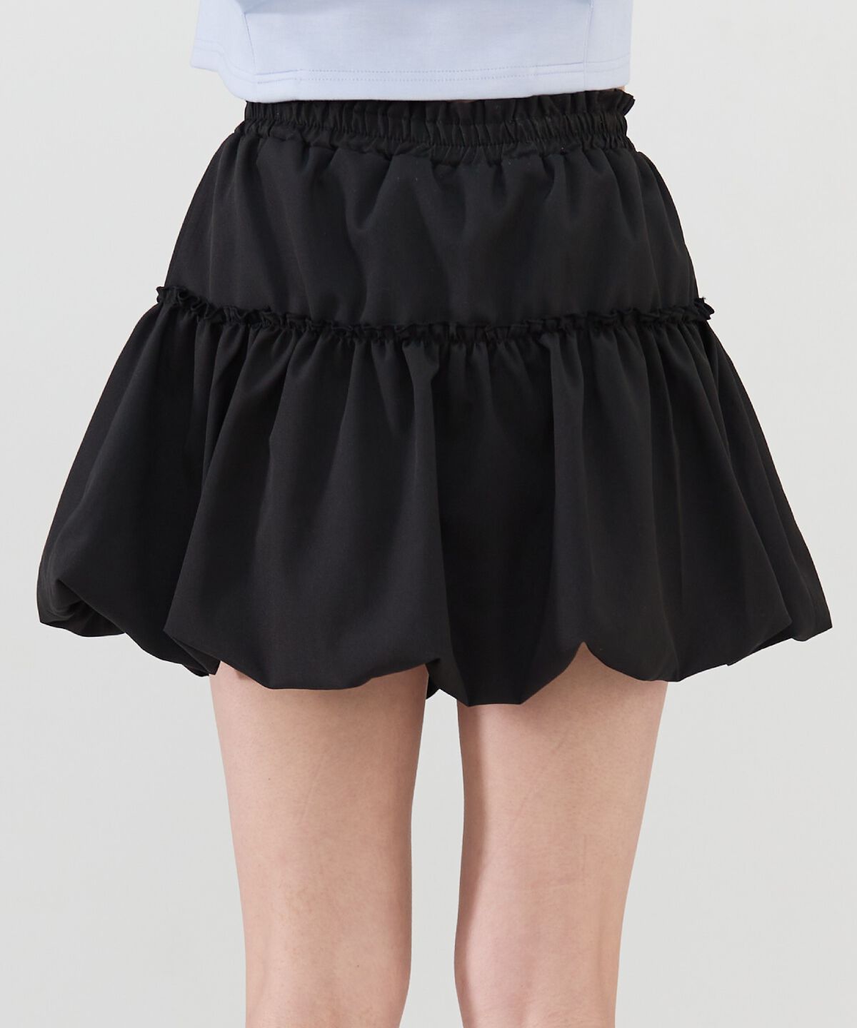 REDYAZEL「バルーンミニスカート」|フレア|