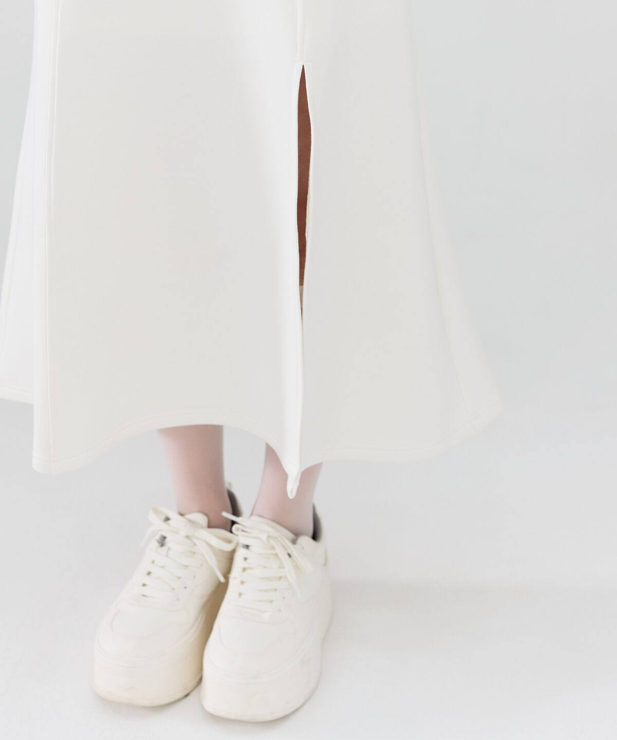 REDYAZEL「ダンボールバックスピンドルロングスカート」|タイト|