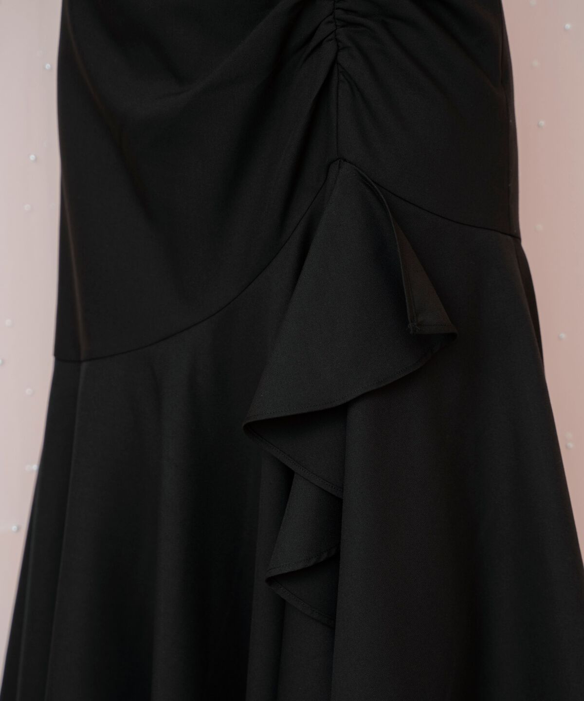 WILLSELECTION「シアーヘムギャザーマーメイドスカート」|フレア|