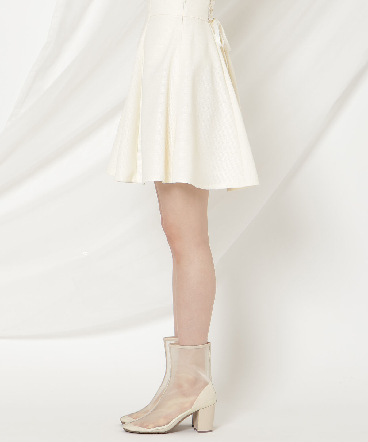 WILLSELECTION「ハイウエストフレアミニスカート」|フレア|