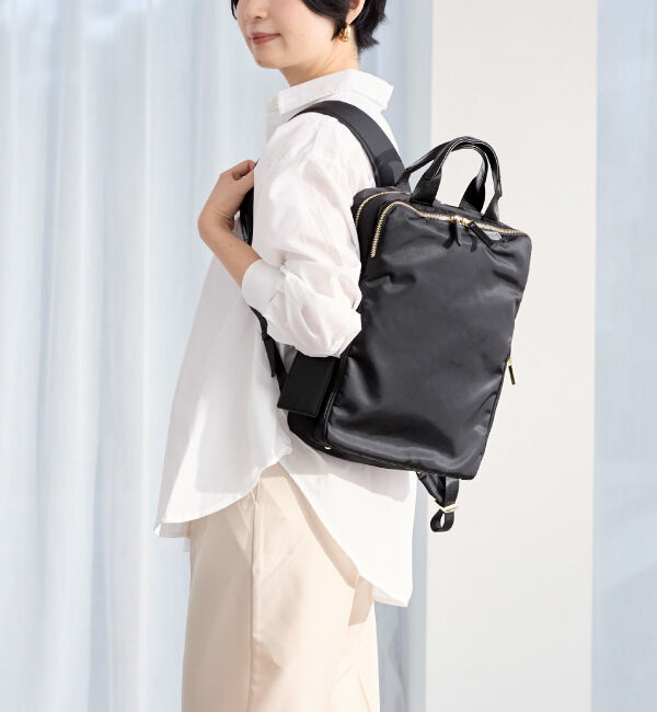 ace.「ace. フィッテム ビジネスリュック レディースビジネス A4 / 13.3インチPC収納 68681」|リュック|