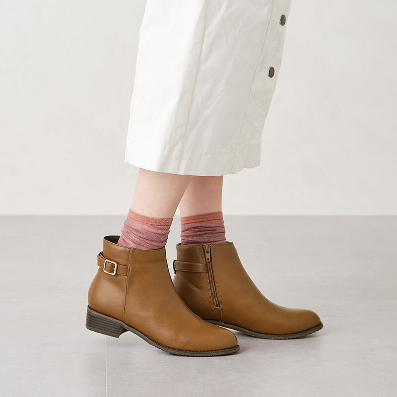 ORiental TRaffic「サイドベルトレインブーツ/R-0012」|レインシューズ|BEIGE