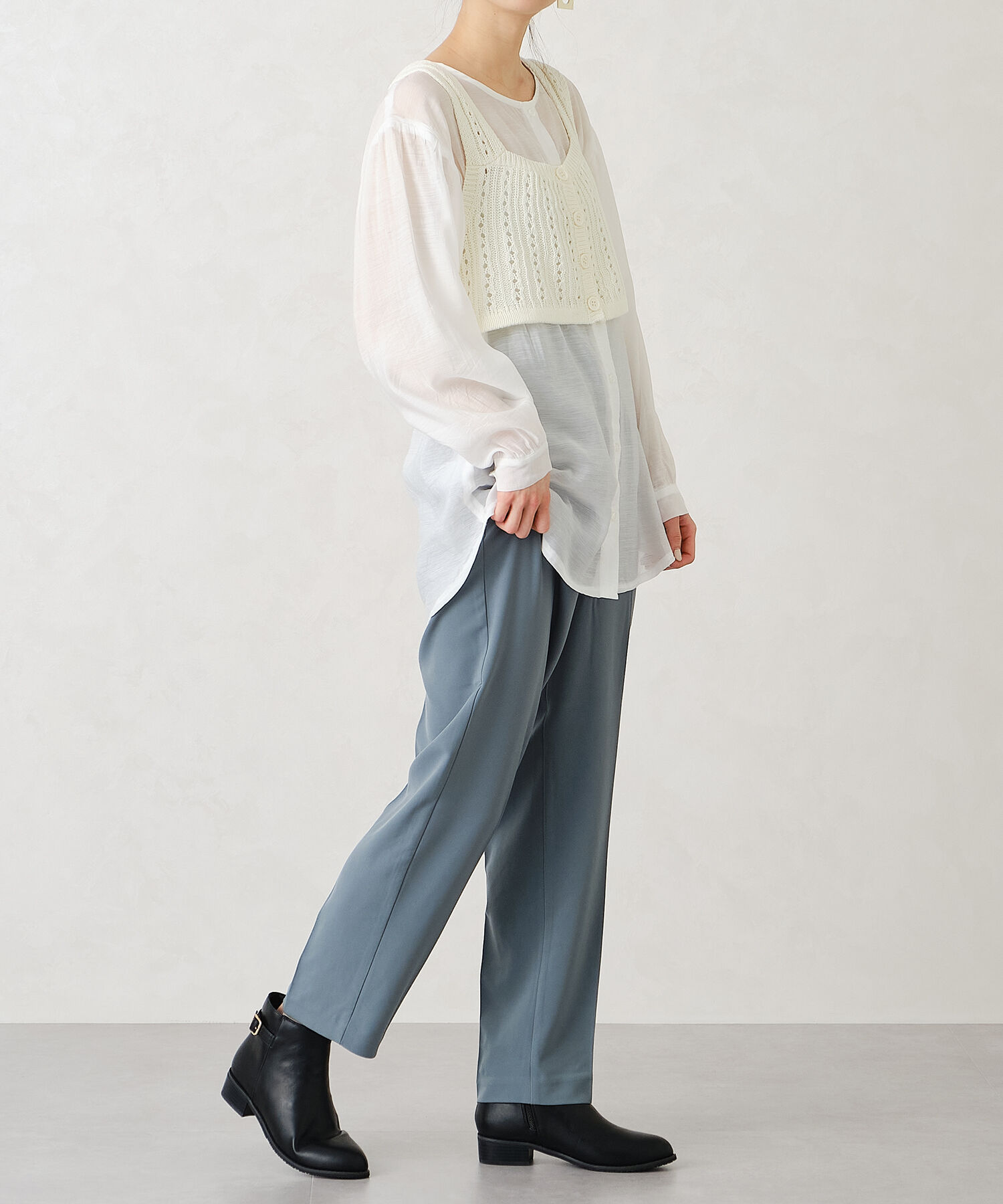 ORiental TRaffic「サイドベルトレインブーツ/R-0012」|レインシューズ|