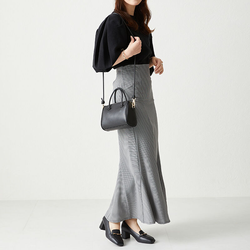 ORiental TRaffic「【跳べるパンプス/シリーズ累計１５０万足突破】ビットモチーフ/R-3207 ヒール ローファー」|パンプス|