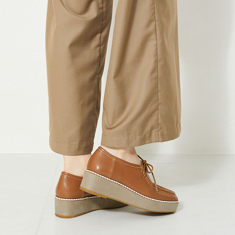 ORiental TRaffic「厚底チロリアンシューズ/31123」|パンプス|