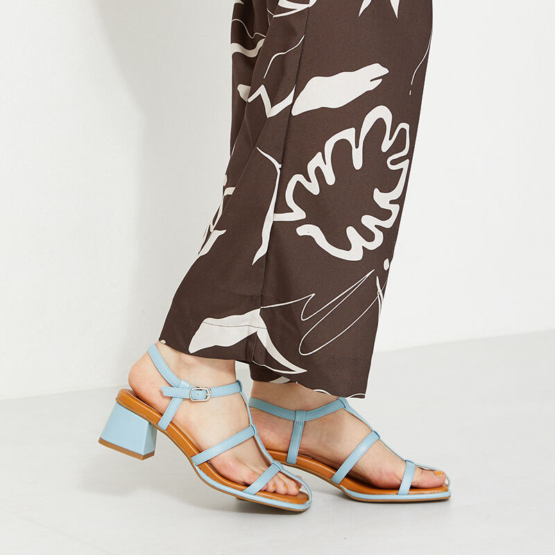 ORiental TRaffic「ボーンストラップバイカラーサンダル/31250」|サンダル|