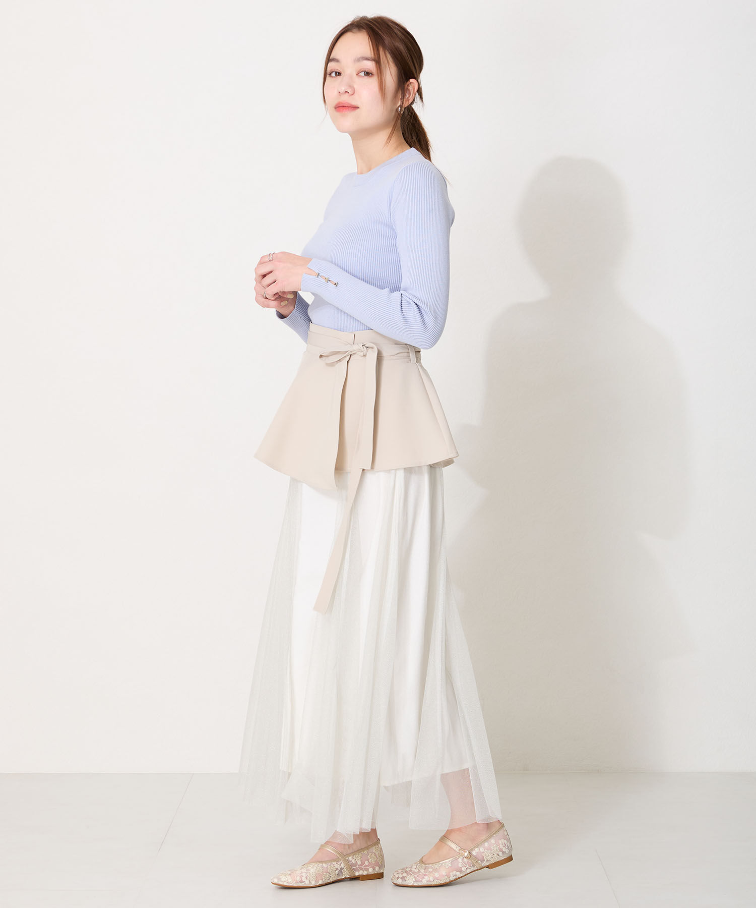 ORiental TRaffic「●2025春夏新作●シアーメリージェーンパンプス/51102 パンプス 人気 トレンド 売れてる」|パンプス|