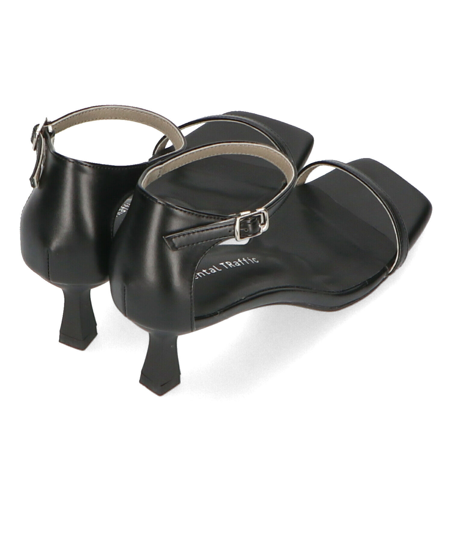 ORiental TRaffic「【WEB限定】ナローストラップヒールサンダル/31292 サンダル 人気 売れてる トレンド ヒール6.5cm」|サンダル|