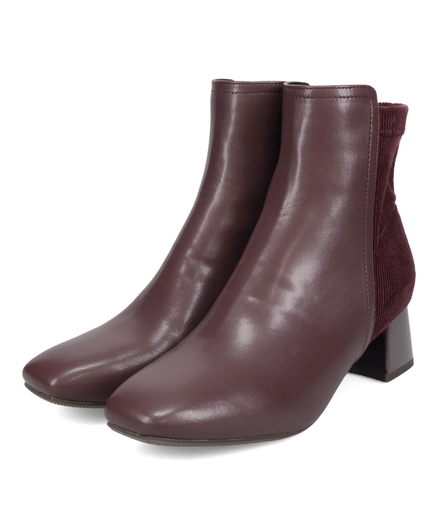 WA Oriental TRaffic「●2025秋冬新作● コーデュロイ コンビ ショートブーツ /52410」|ショートブーツ|