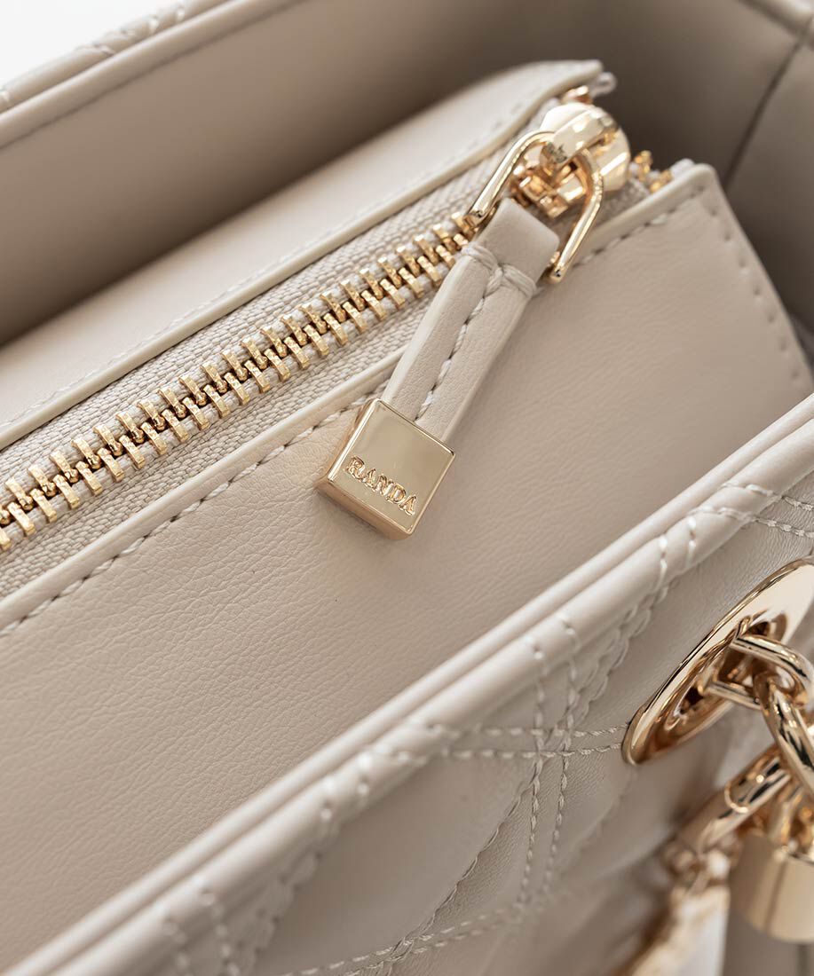  「2WAYキルティングミディバッグ」|ハンドバッグ|