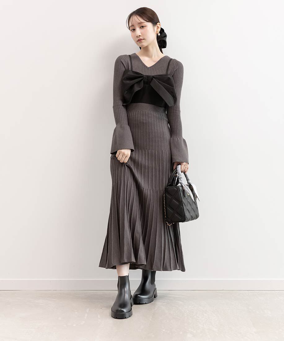  「ボリュームソールサイドゴアレインブーツ」|レインシューズ|