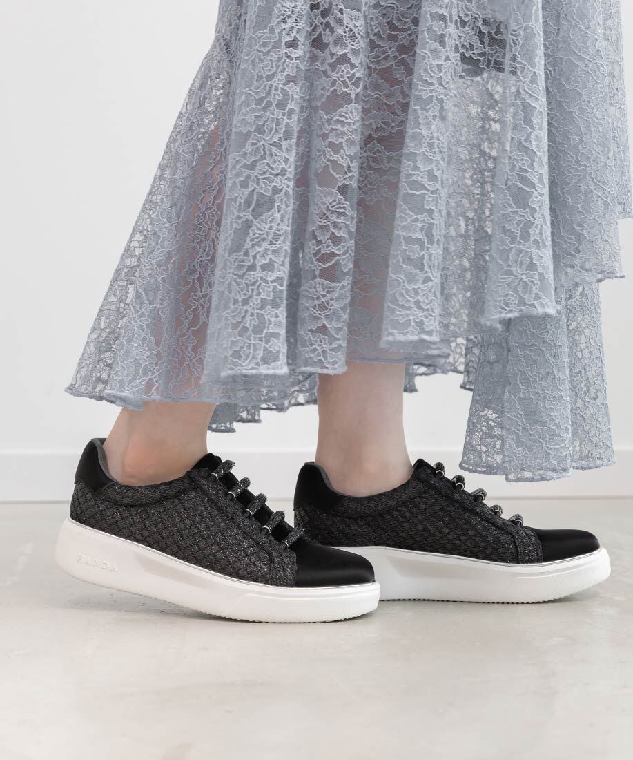  「ビジューパーツグリッタースニーカー」|スニーカー|