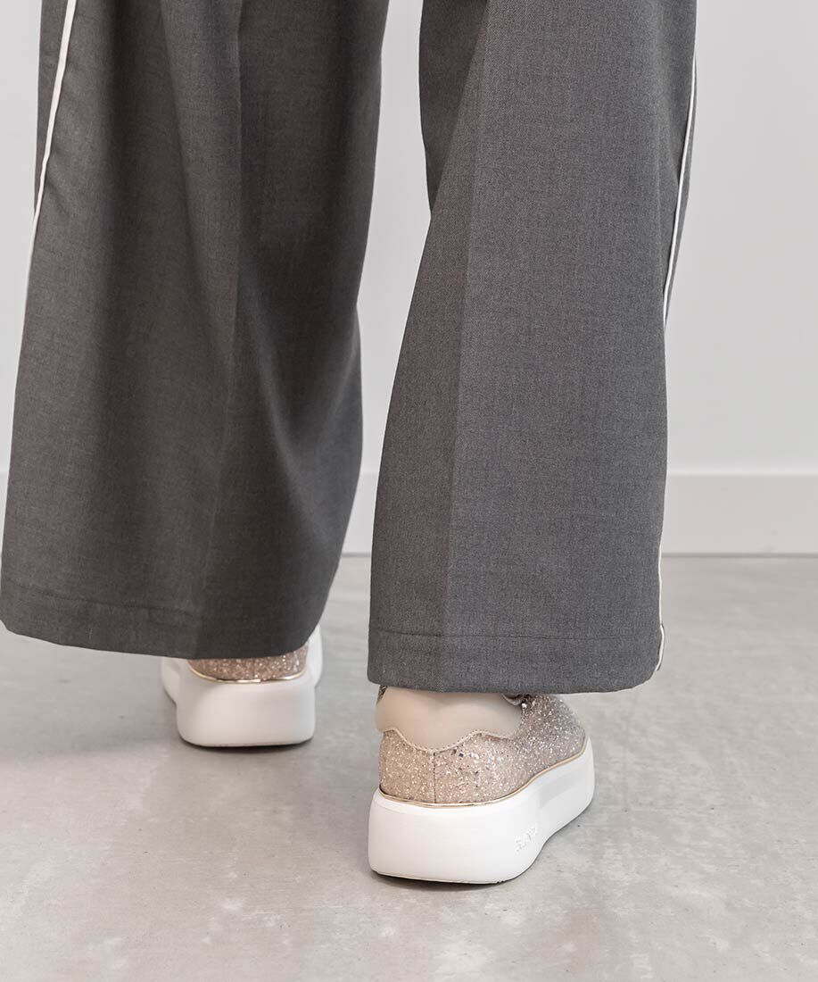  「ビジューパーツグリッタースニーカー」|スニーカー|