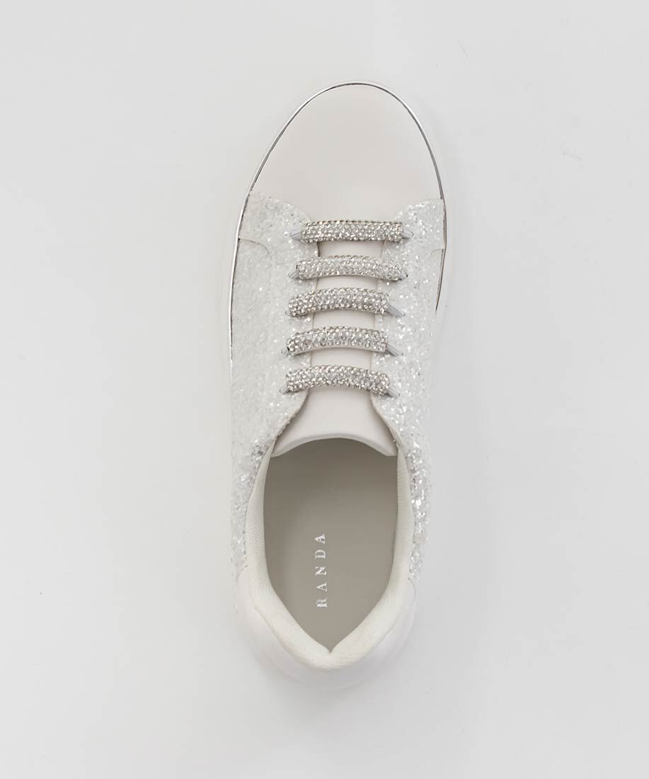  「ビジューパーツグリッタースニーカー」|スニーカー|