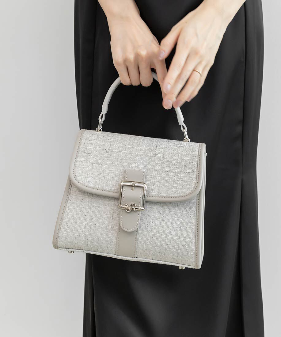  「2WAY モノグラムバックルハンドバッグ」|ハンドバッグ|