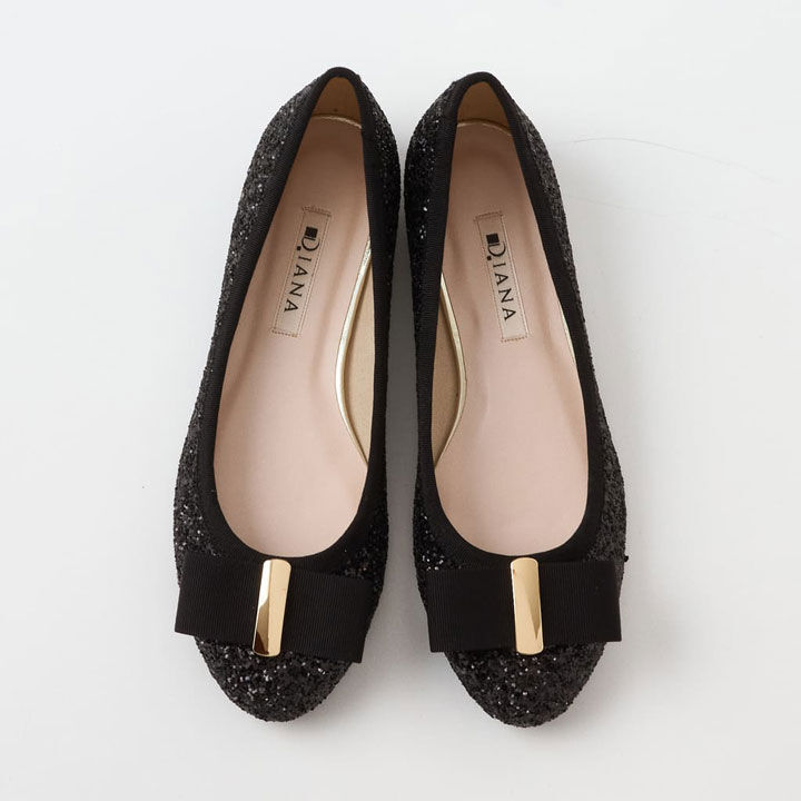 ダイアナ「リボンバレエシューズ　KW41103」|パンプス|