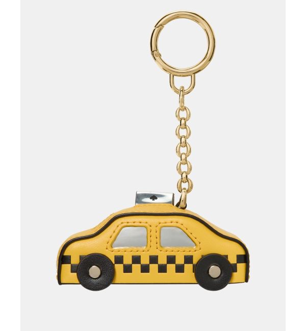 kate spade new york「チャームド オン ア ロール タクシー バッグ チャーム」|チャーム・キーホルダー|CHARTREUSE