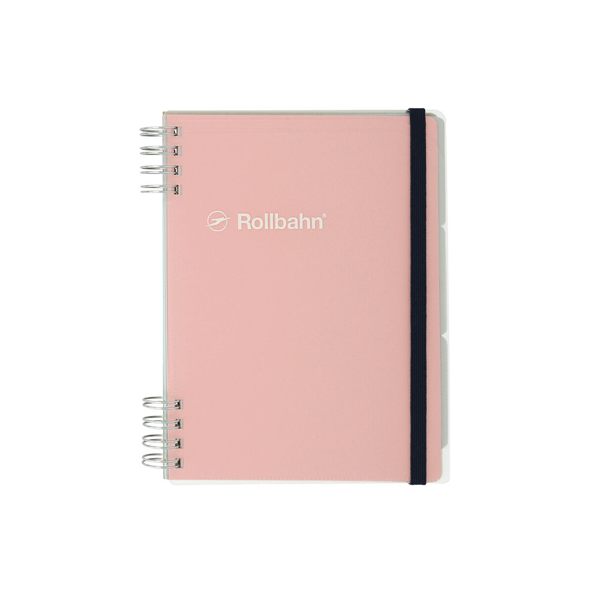 Rollbahn「【LIFE LOG】ロルバーン フレキシブル カバー 360&deg; ハイクリアポケットL」|ステーショナリー|ライトピンク