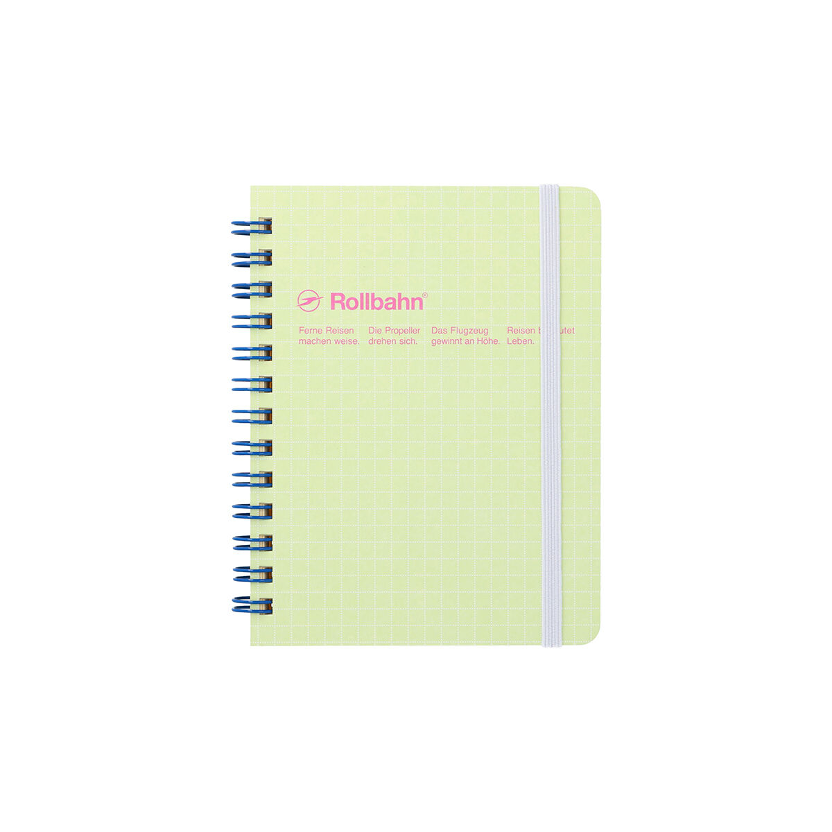 Rollbahn「ロルバーン ポケット付メモ スコラ M」|ステーショナリー|ライトグリーン