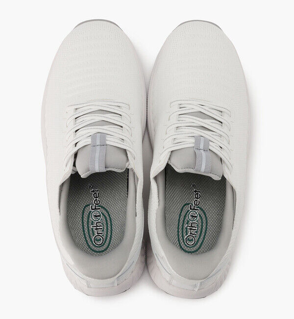 Orthofeet「【オーソフィート】キタ ミディアム/ホワイト テキスタイル/シューズ レディース/Orthofeet」|スニーカー|