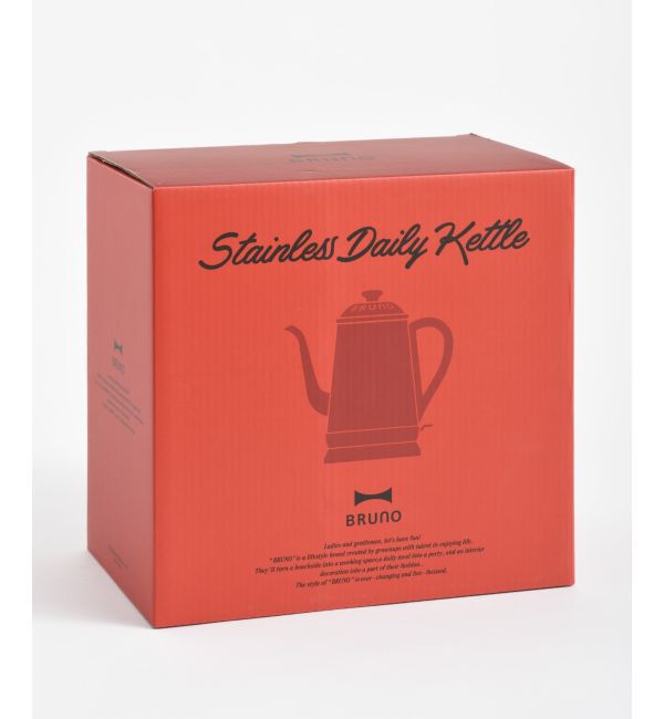 BRUNO「ステンレスデイリーケトル」|電化製品|