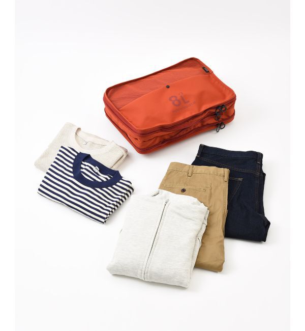 MILESTO「MILESTO UTILITY 圧縮パッキングオーガナイザーダブルポケット 8L&times;2」|トラベルグッズ|