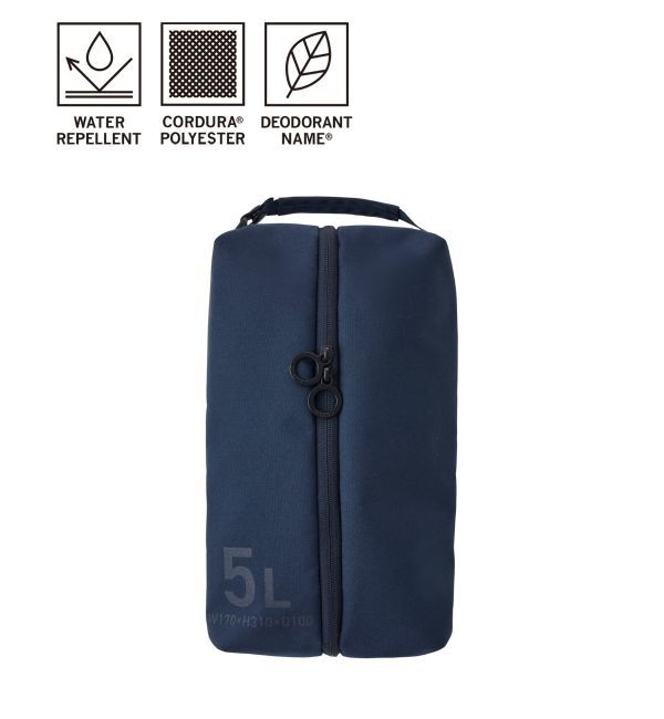 MILESTO「MILESTO UTILITY シューズバッグ 5L」|トラベルグッズ|ネイビー