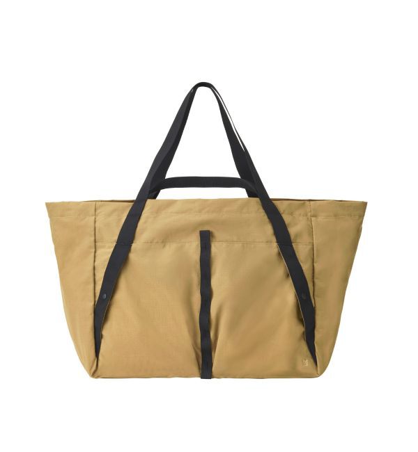 MILESTO「MILESTO UTILITY パッカブルビッグトートバッグ」|トートバッグ|キャメル