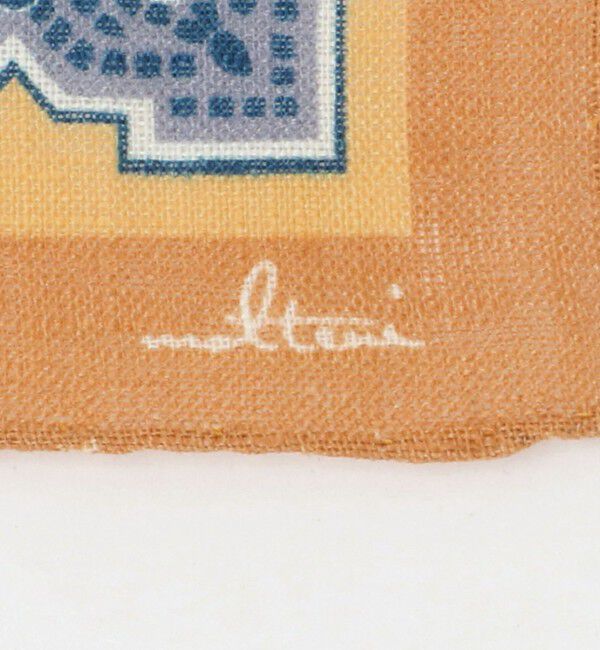 UNITED ARROWS「＜molteni＞ エスニック プリント ポケットチーフ」|ハンカチ|