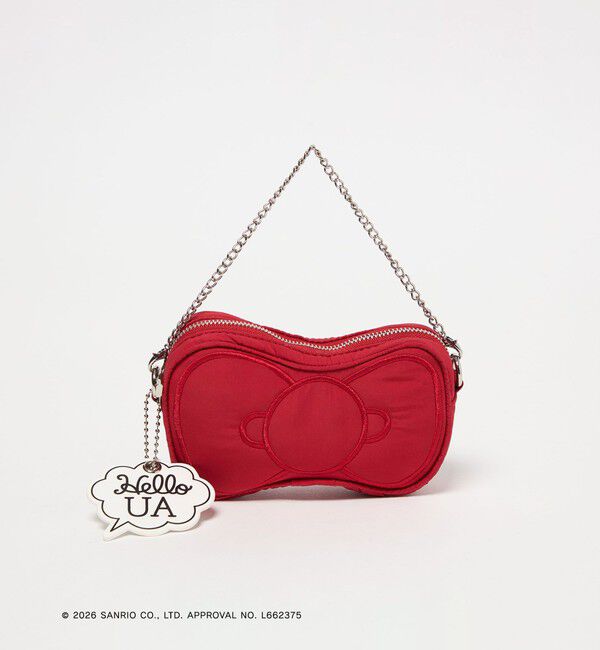 UNITED ARROWS「＜HELLO KITTY &times; UNITED ARROWS＞リボン ポーチ」|ポーチ|RED
