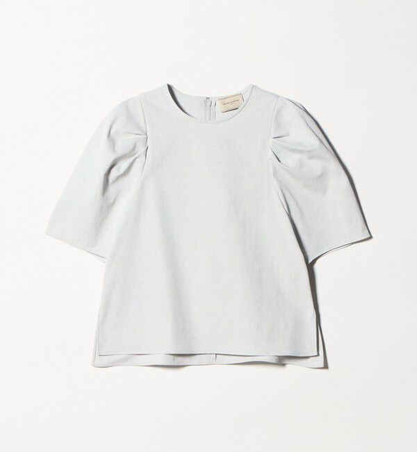 UNITED ARROWS「RIRANCHA ツイル ブラウス ‐ウォッシャブル‐」|シャツ・ブラウス|LT.GRAY